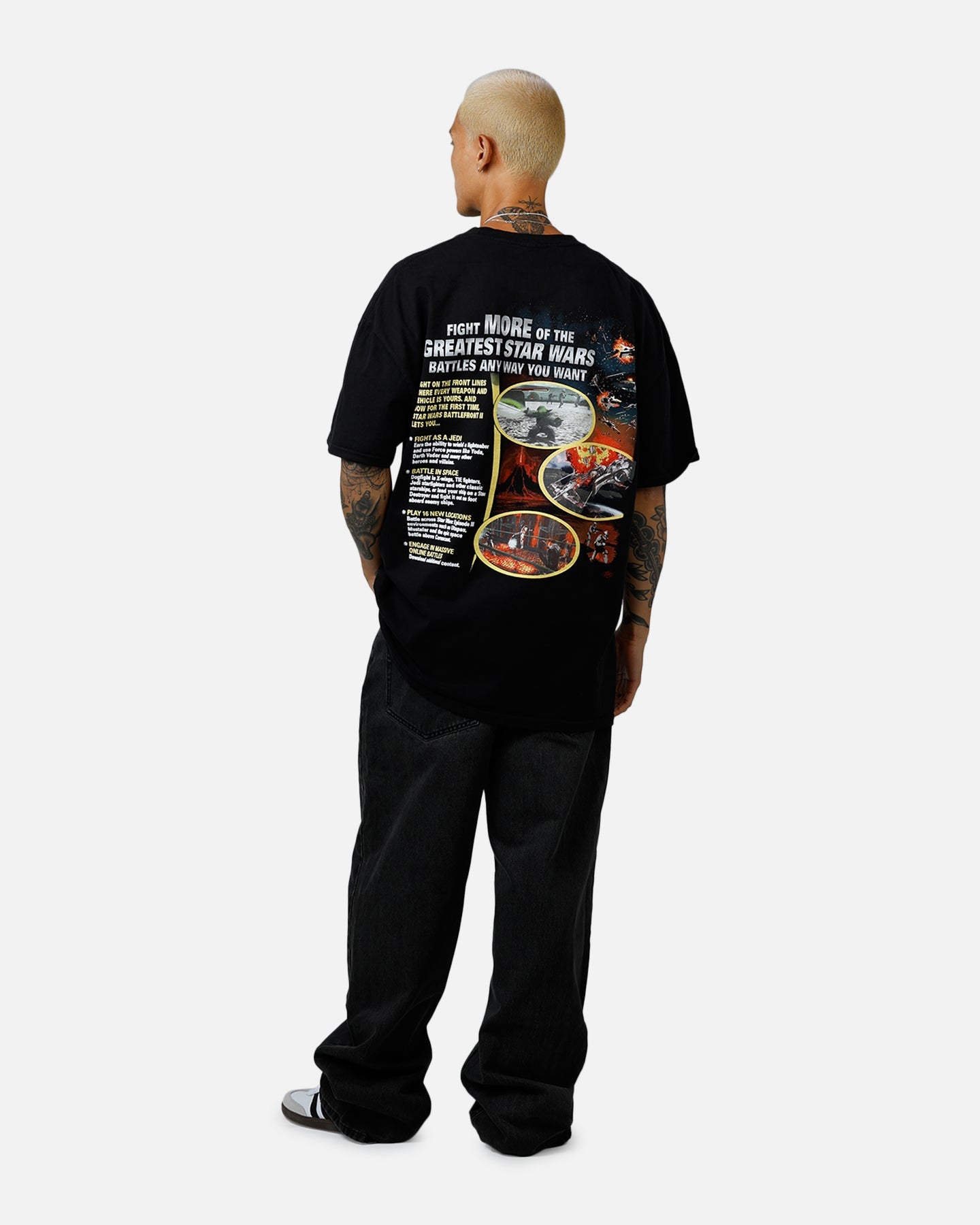 73Studio Star Wars Darth Vader Battlefront II T-Shirt Black