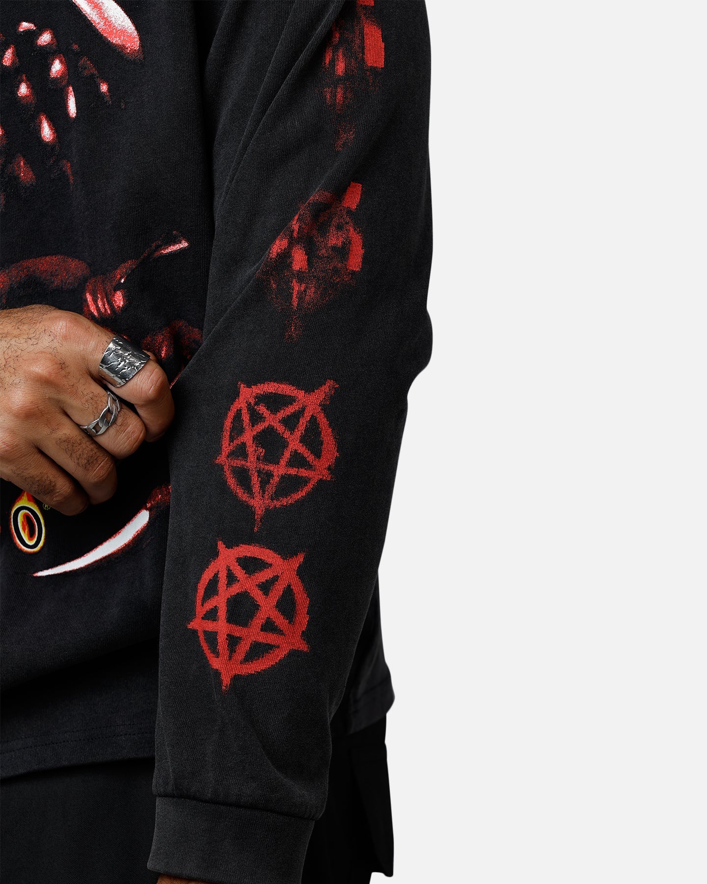 73Studio X Diablo II Halloween Evil Has Survive Long Sleeve T-Shirt Black