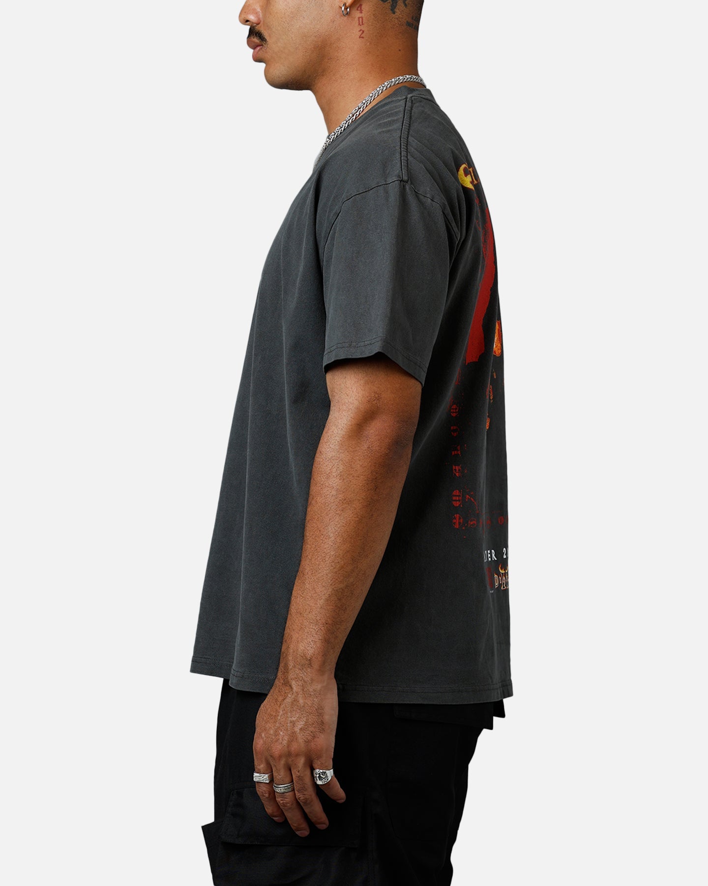 73Studio X Diablo II Halloween Summer 2000 T-Shirt Black Wash