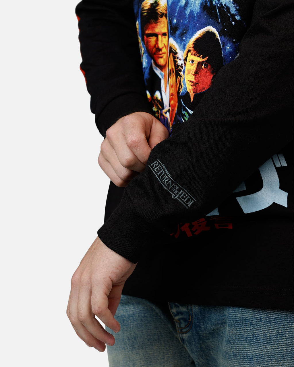 73Studio Star Wars Japan '05 Return Of The Jedi Long Sleeve T-Shirt Black