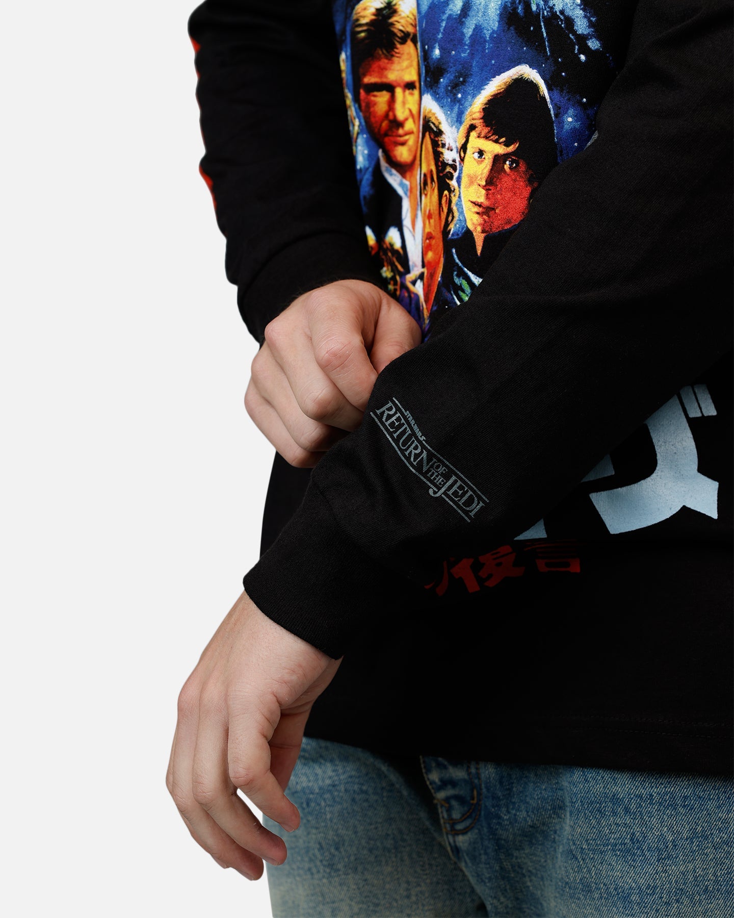 73Studio Star Wars Japan '05 Return Of The Jedi Long Sleeve T-Shirt Black